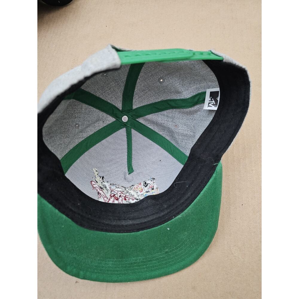 Vintage MTV Music Television Snapback Hat – Gray with Green Bill – Adjustable - Picture 5 of 7